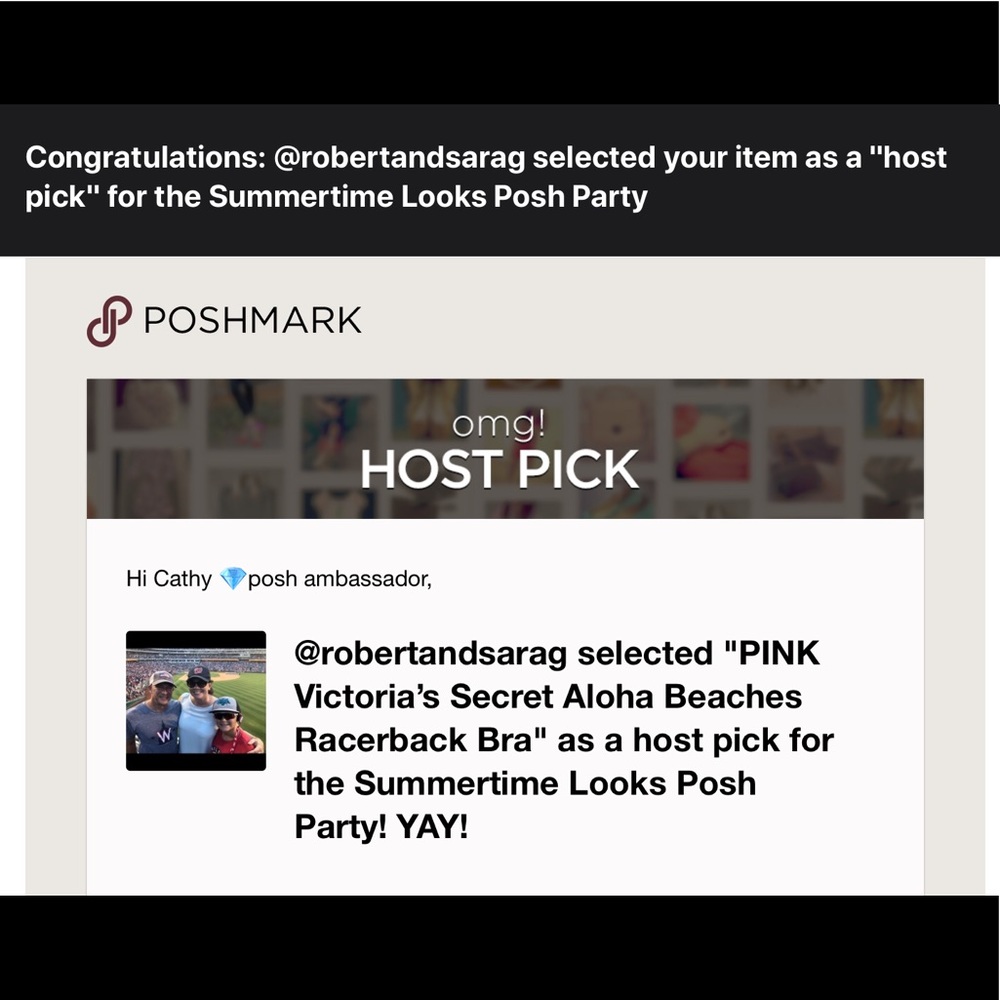 PINK Victoria’s Secret Aloha Beaches Racerback Bra - Picture 3 of 7